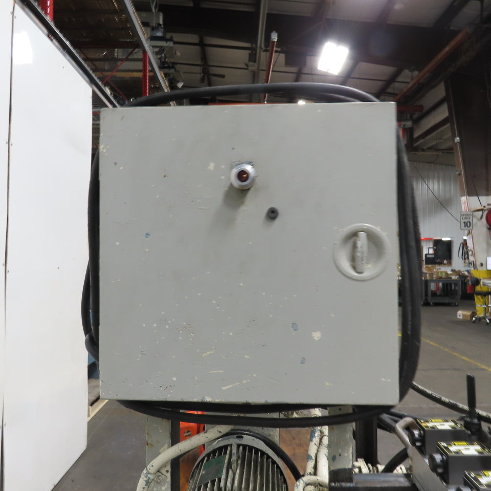 Cross CSEA50/PVB15 50 Gallon Hydraulic Power Unit 10HP 3Ph 230/460V W/Cart/Hoses