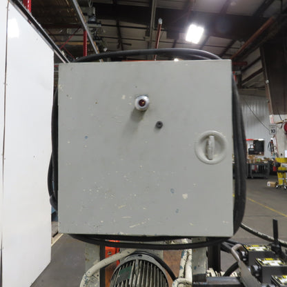 Cross CSEA50/PVB15 50 Gallon Hydraulic Power Unit 10HP 3Ph 230/460V W/Cart/Hoses