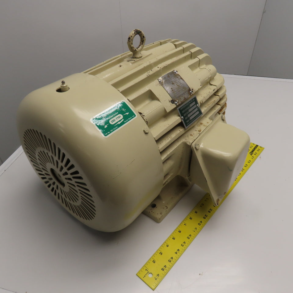 Howell BAK 10Hp 1140RPM 3Ph 460V Only AC Motor