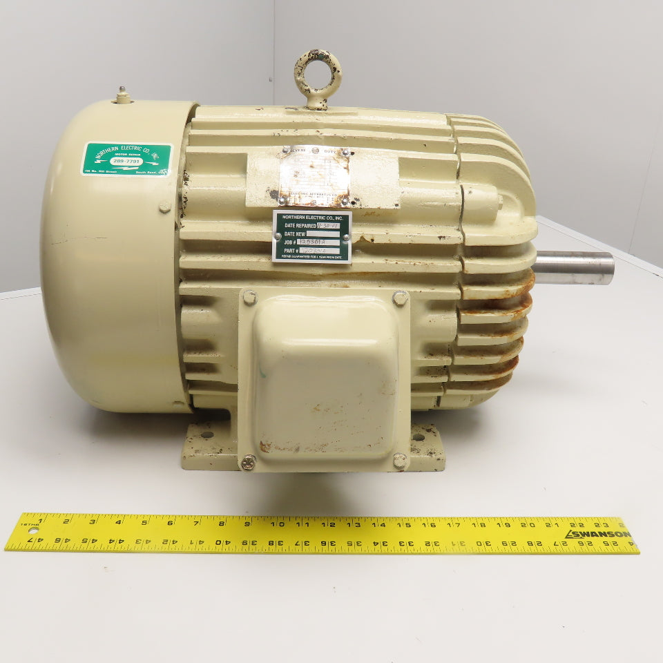 Howell BAK 10Hp 1140RPM 3Ph 460V Only AC Motor – Bullseye Industrial Sales