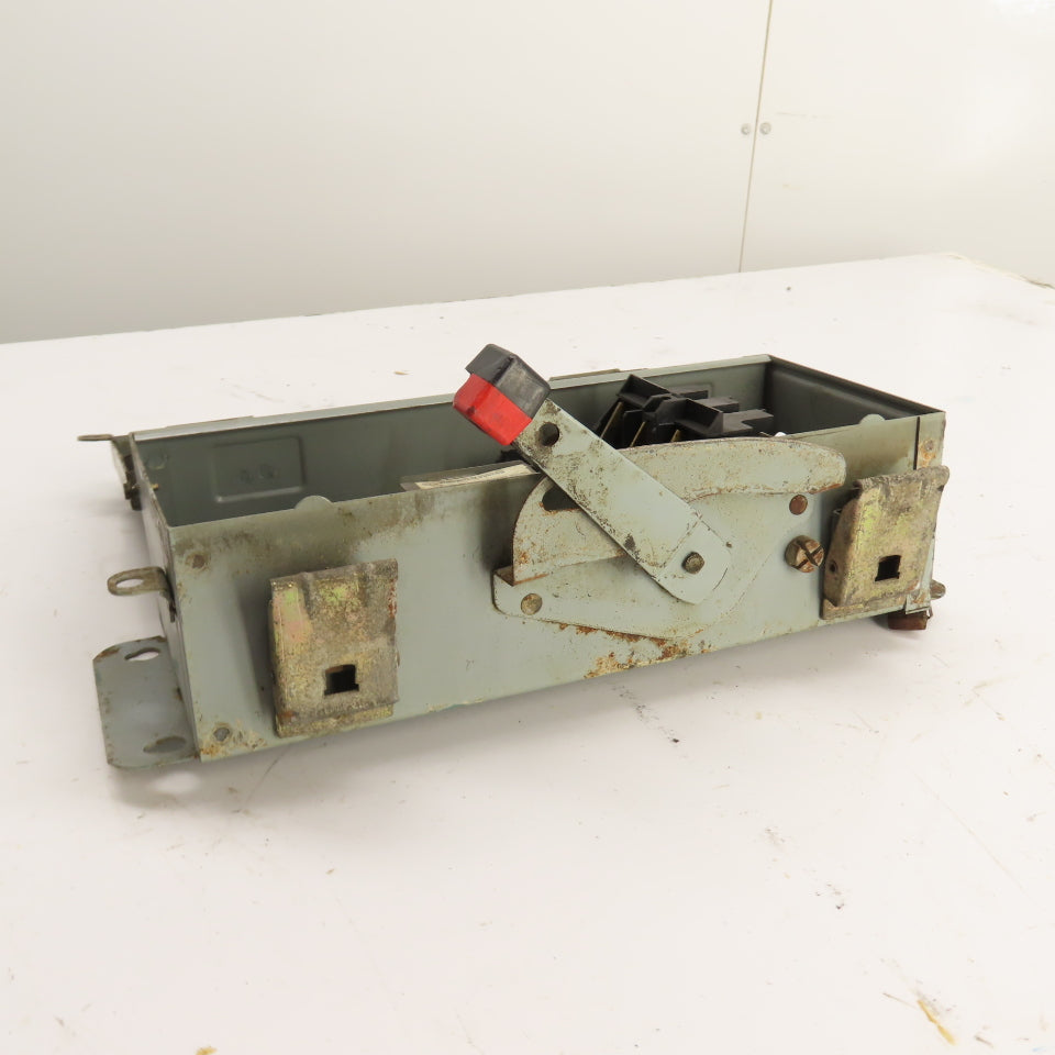 Square D HU361AWK 30A 3-Pole Non-Fusible Safety Disconnect Switch 600V 3R