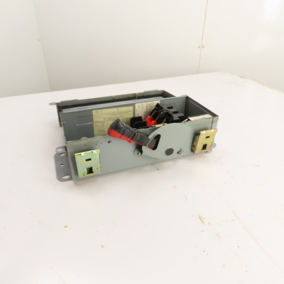 Square D HU361AWKEI 30A 3-Pole Non-Fusible Safety Disconnect Switch 600V 3R