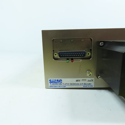 SMAC LAR300-100-71-FVS Moving Coil Linear Rotary Actuator 48VDC 100mm Stroke
