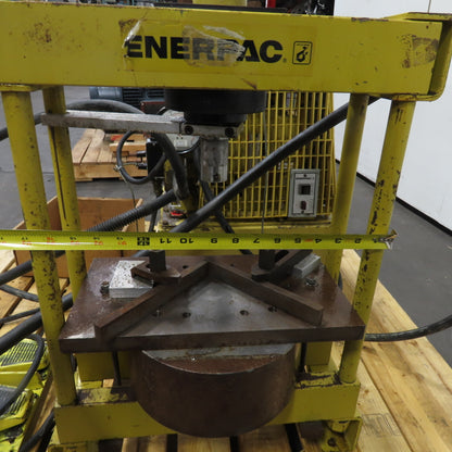 Enerpac PER-3045 Hushh-Pump 9-Ton H-Frame Hydraulic Press 115V Electric Pump