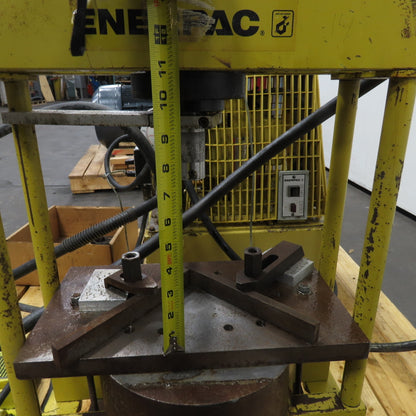 Enerpac PER-3045 Hushh-Pump 9-Ton H-Frame Hydraulic Press 115V Electric Pump
