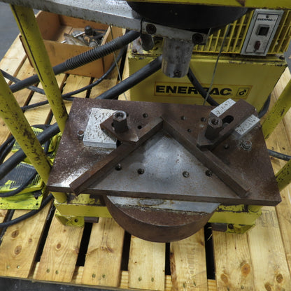 Enerpac PER-3045 Hushh-Pump 9-Ton H-Frame Hydraulic Press 115V Electric Pump