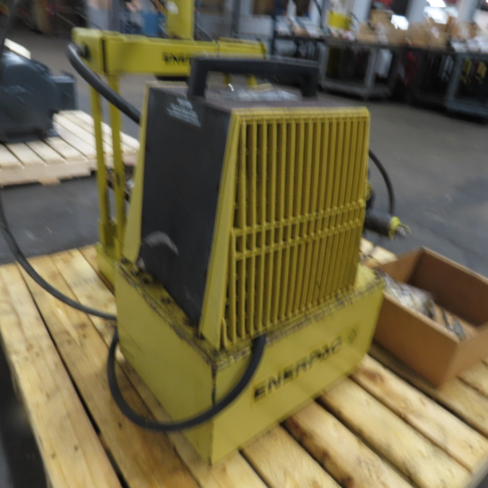 Enerpac PER-3045 Hushh-Pump 9-Ton H-Frame Hydraulic Press 115V Electric Pump