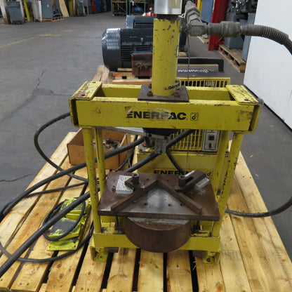 Enerpac PER-3045 Hushh-Pump 9-Ton H-Frame Hydraulic Press 115V Electric Pump