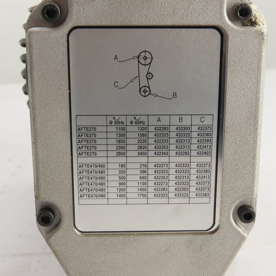 Desoutter AFTE480-550 Electric Auto Feed Tapping Unit 0.75kW 550RPM Tested