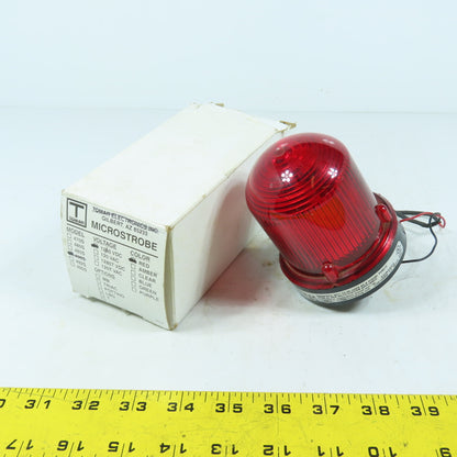 Edwards / Tomar 114SSTR-EK Microstrobe Red Visual Signal Strobe Light 12-48 VDC