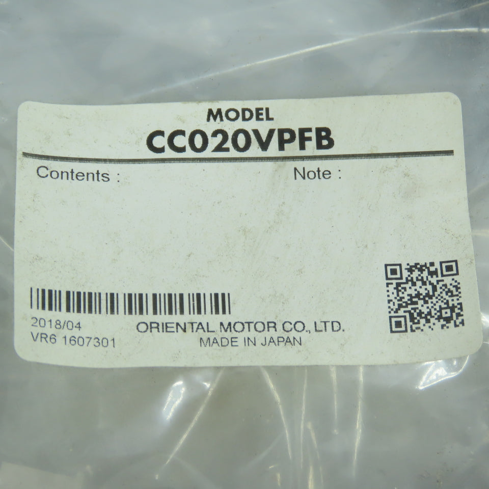 Oriental Motor CC020VPFB Motor & Electromagnetic Brake Connection Cable 2m