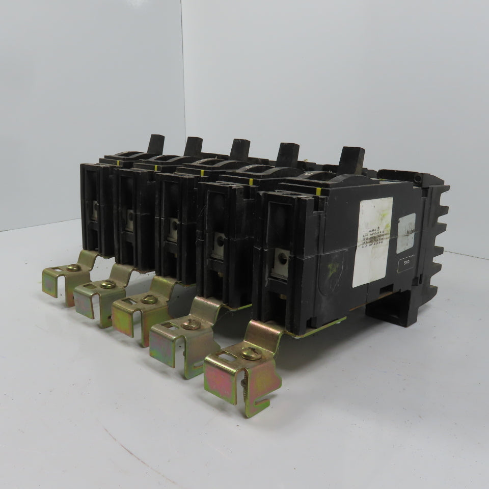 Square D FY14020A 20A Single 1 Pole I-Line Circuit Breakers Lot Of 5