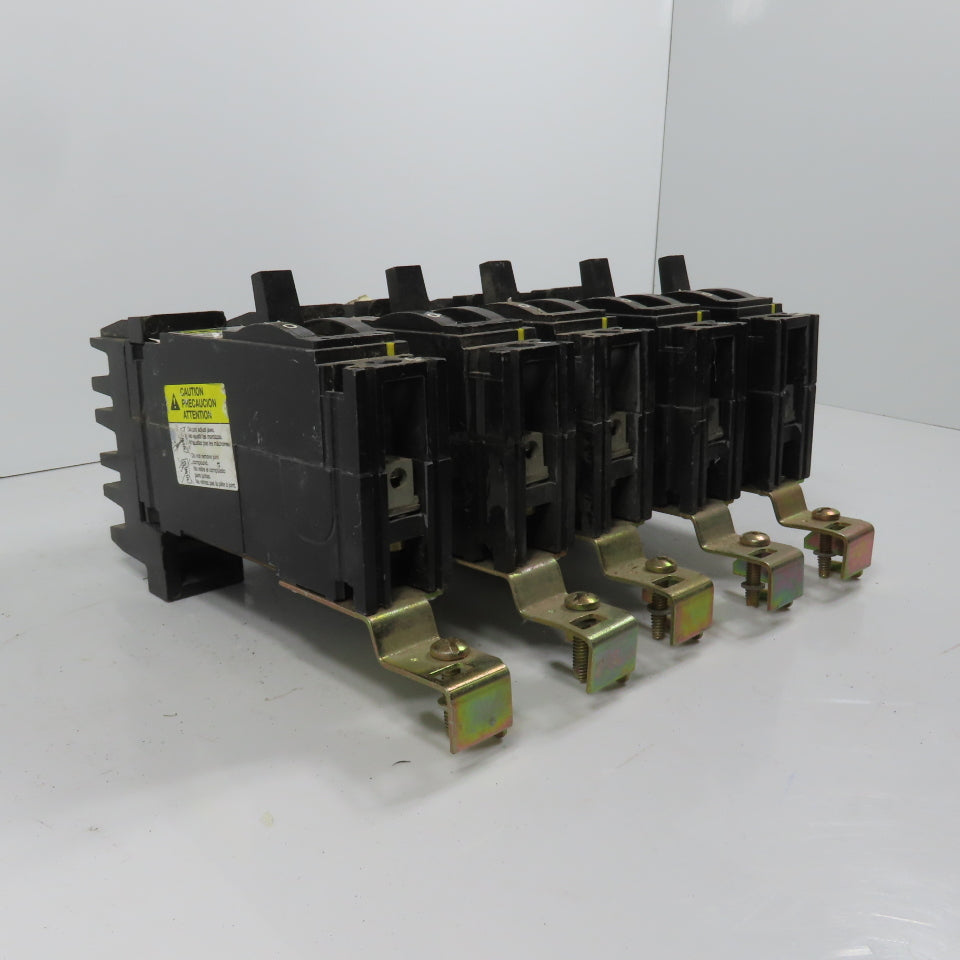 Square D FY14020A 20A Single 1 Pole I-Line Circuit Breakers Lot Of 5