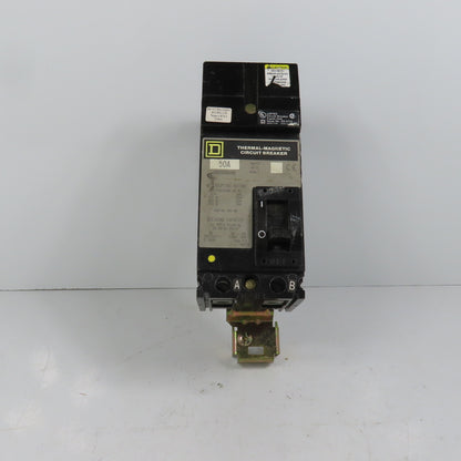 Square D FA24050AB 50A Two 2 Pole I-Line Circuit Breaker 480VAC
