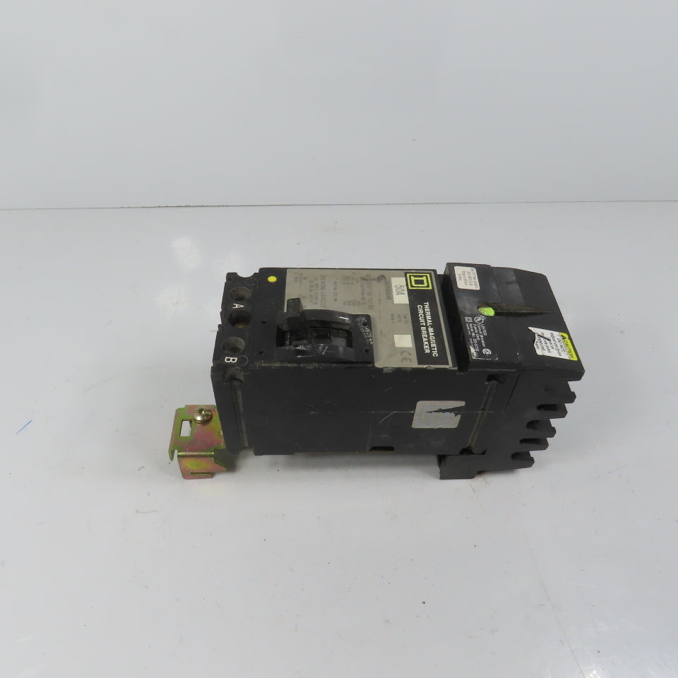Square D FA24050AB 50A Two 2 Pole I-Line Circuit Breaker 480VAC