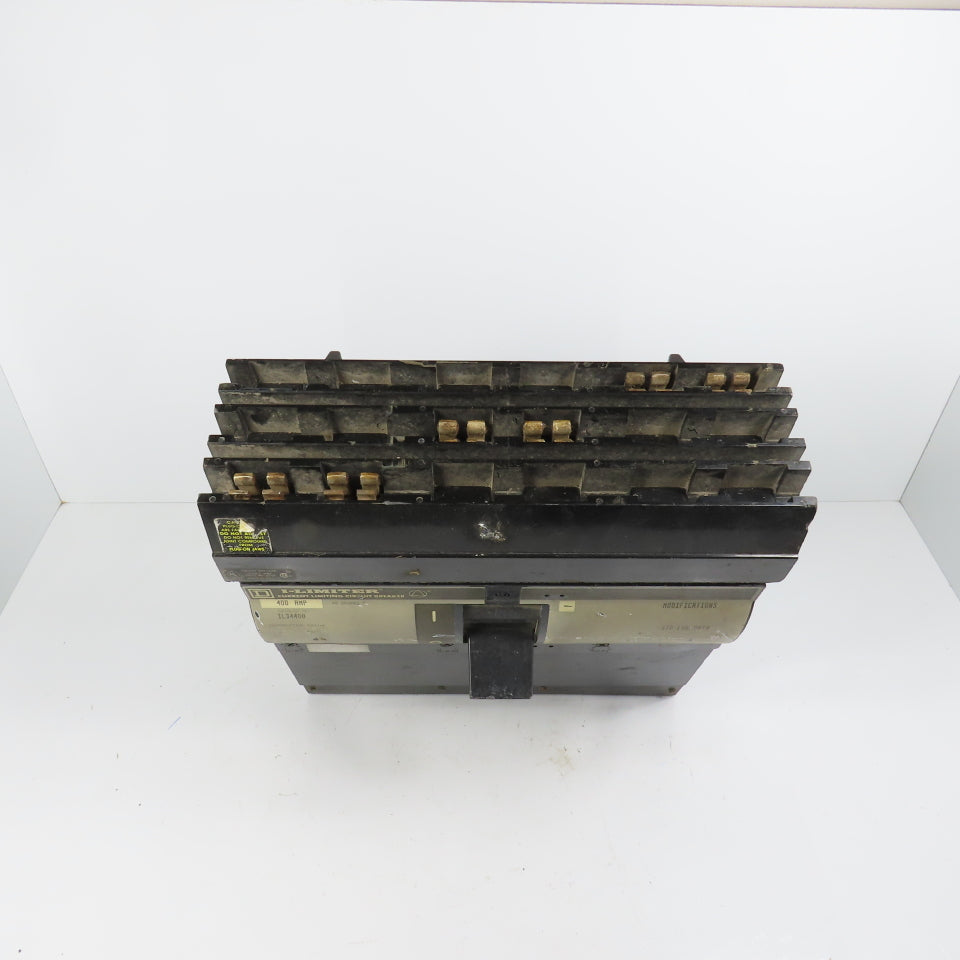 Square D IL34400 400A 3-Pole I-Line Circuit Breaker 480VAC 3PH 3P