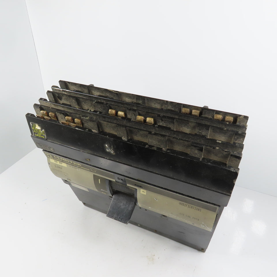 Square D IL34400 400A 3-Pole I-Line Circuit Breaker 480VAC 3PH 3P