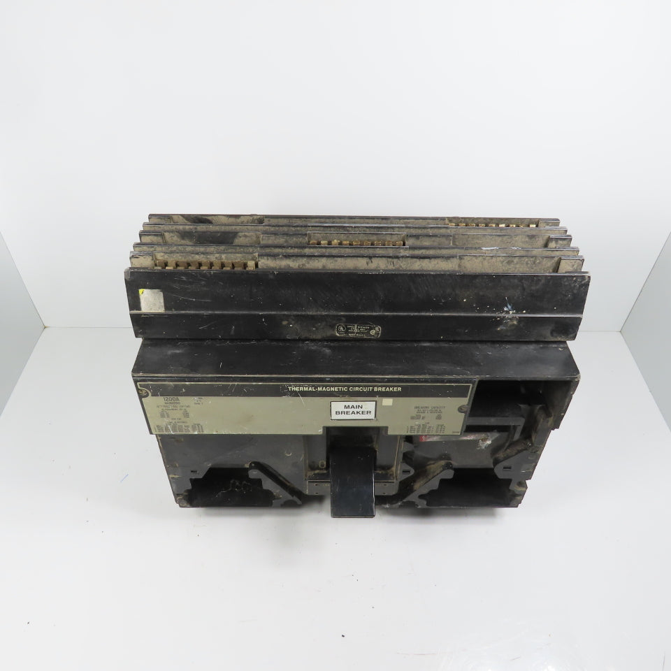 Square D NA361200 1200A 3-Pole I-Line Circuit Breaker 600VAC 3PH 3P