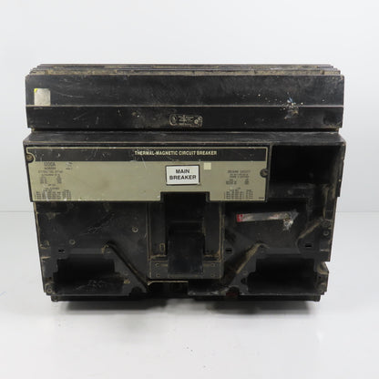 Square D NA361200 1200A 3-Pole I-Line Circuit Breaker 600VAC 3PH 3P