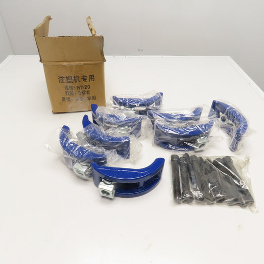 Hong Tai HT-20 Injection Molding Hold Down Clamp Kit 8 Piece Set
