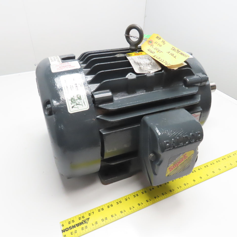 Baldor ECP2276T-4 7-1/2Hp 1170RPM 460V 3Ph Chemical Processing Motor