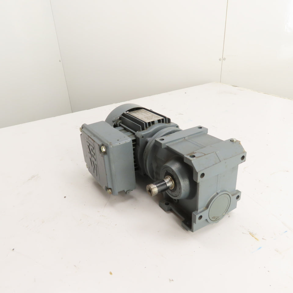 SEW-Eurodrive S37 DT71C4/TF 0.25kW Right Angle Gear Motor 20RPM Out 277/480V 3Ph