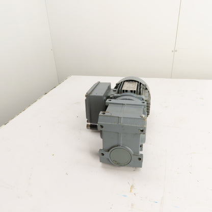 SEW-Eurodrive S37 DT71C4/TF 0.25kW Right Angle Gear Motor 20RPM Out 277/480V 3Ph
