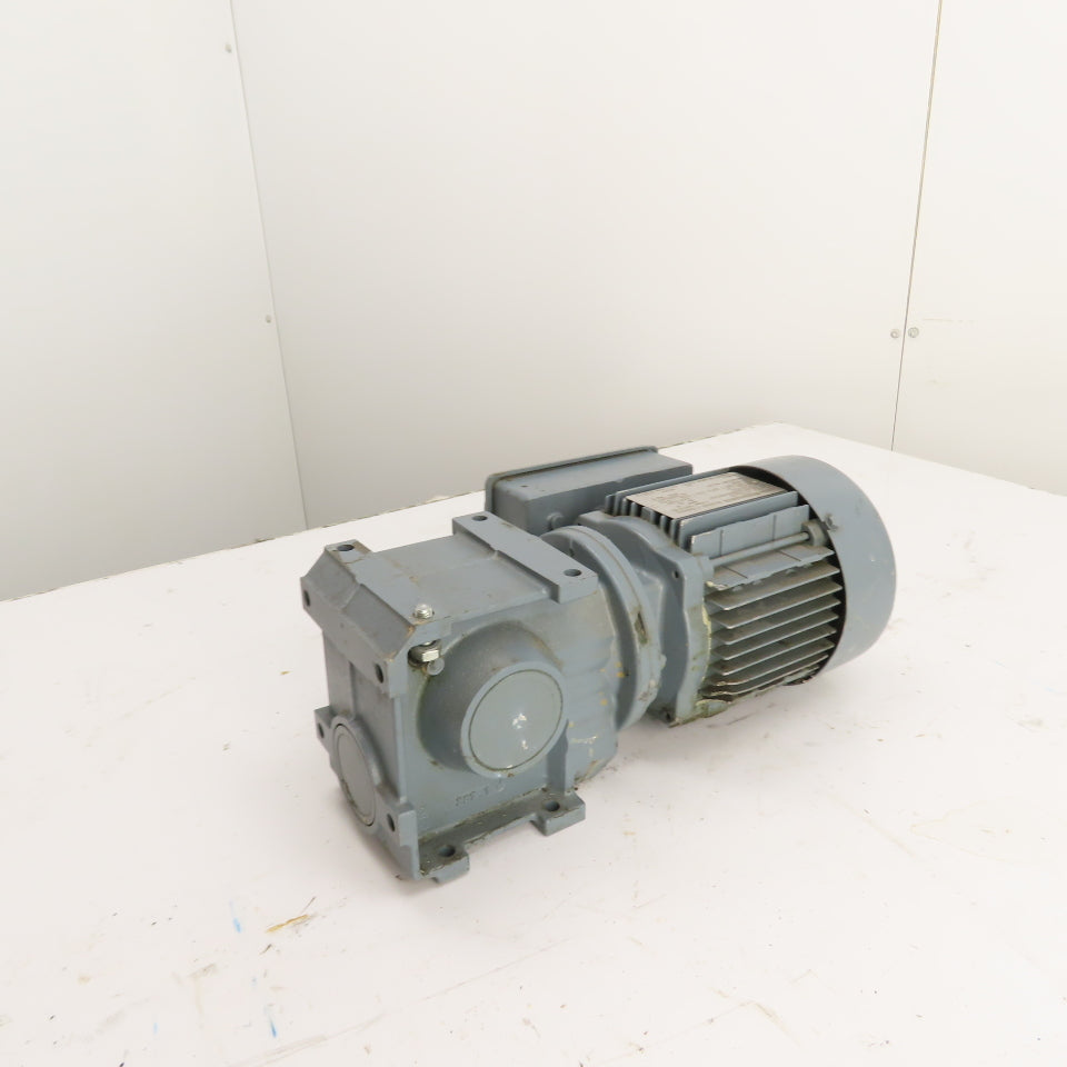 SEW-Eurodrive S37 DT71C4/TF 0.25kW Right Angle Gear Motor 20RPM Out 277/480V 3Ph