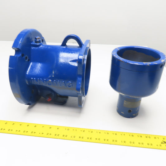 Innomag Magnetic Drive Pump Adaptor Casting For 182TC Frame 1-1/8" Shaft