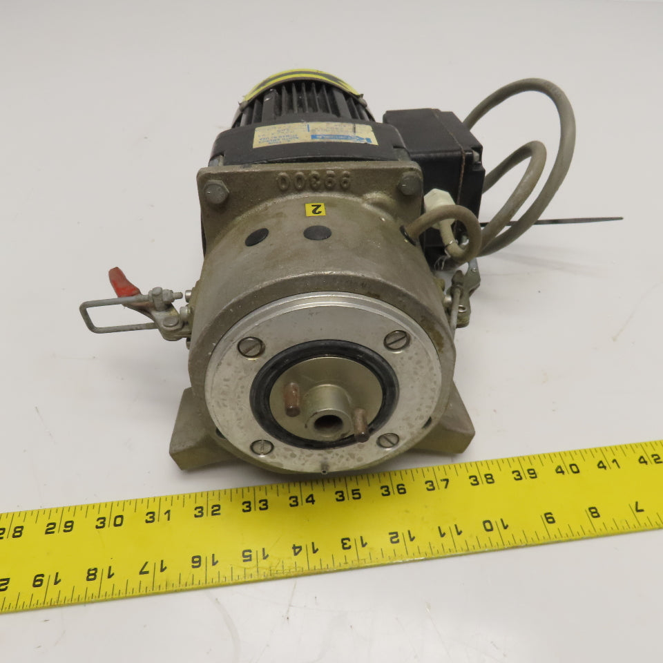 Bodine Electric 42Y3BFPP-E4 230/230V 1/35Hp Gear Motor 300:1 Ratio 2.3RPM Output