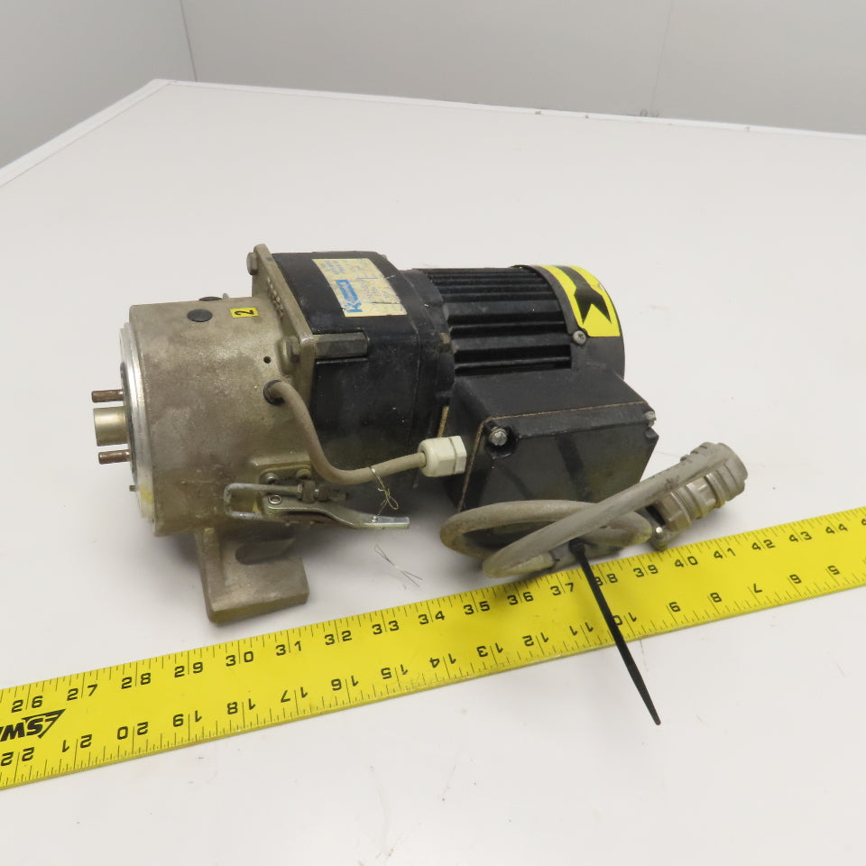 Bodine Electric 42Y3BFPP-E4 230/230V 1/35Hp Gear Motor 300:1 Ratio 2.3RPM Output