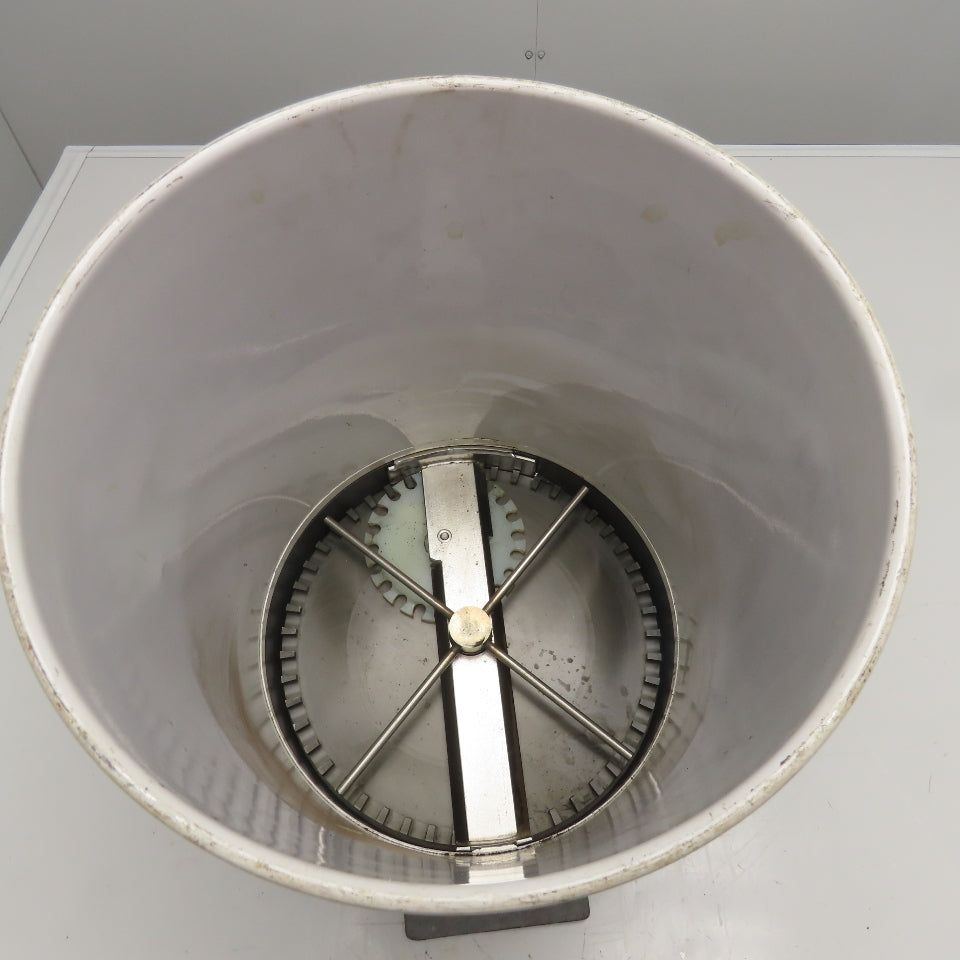 K-Tron Colortronic 1.125 Cu/Ft Bulk Material Powder Rotary Dispenser Hopper