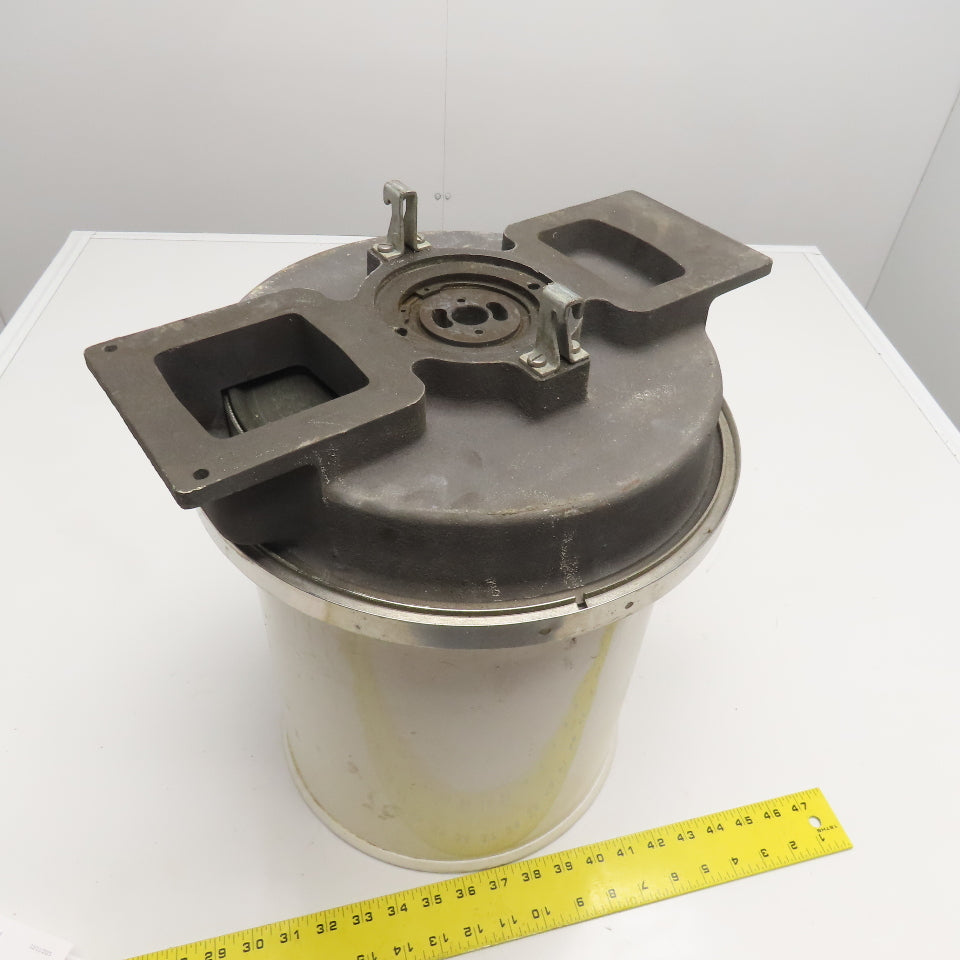 K-Tron Colortronic 1.125 Cu/Ft Bulk Material Powder Rotary Dispenser Hopper