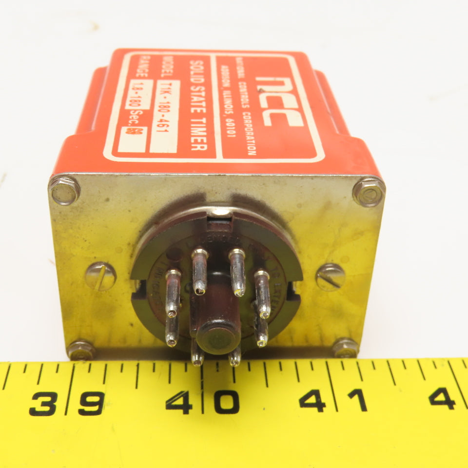 National Controls Corp. T1K-180-461 Solid State Timer 1.8-180s 120V