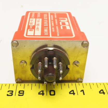 National Controls Corp. T1K-180-461 Solid State Timer 1.8-180s 120V