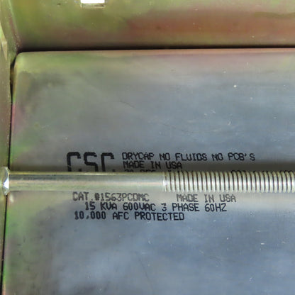 Myron Zucker KIM53030-3H5E 30 KVAR Caltrap Harmonic Filter Capacitor Bank 480V