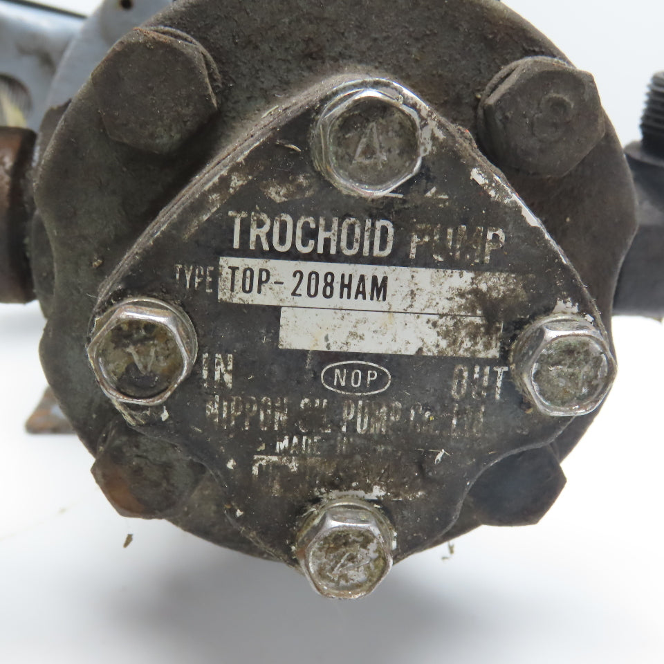 FIC Nippon TOP-208HAM 0.4kW 1424RPM 1Ph 120/230V Trochoid Gear Pump