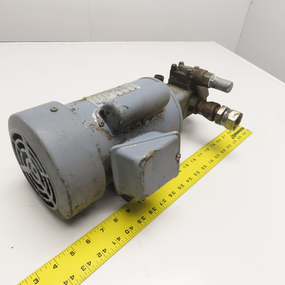 FIC Nippon TOP-208HAM 0.4kW 1424RPM 1Ph 120/230V Trochoid Gear Pump