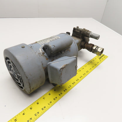 FIC Nippon TOP-208HAM 0.4kW 1424RPM 1Ph 120/230V Trochoid Gear Pump