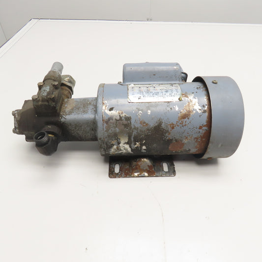 FIC Nippon TOP-208HAM 0.4kW 1424RPM 1Ph 120/230V Trochoid Gear Pump