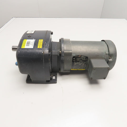 Dayton 4Z720 87:1 Ratio 13RPM Output .5Hp 230/460V 3Ph Gear Motor