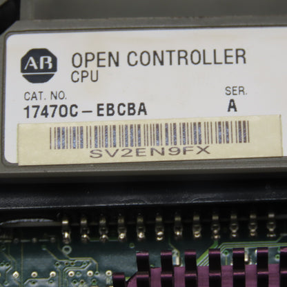 Allen Bradley 17470C-EBCBA 1747OC-EBCBA Open Controller CPU Ser A Broken Plastic