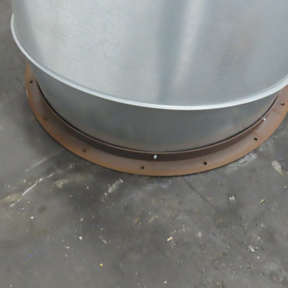 34" 20 Guage Galvanized Steel Duct Pipe 45° Elbow