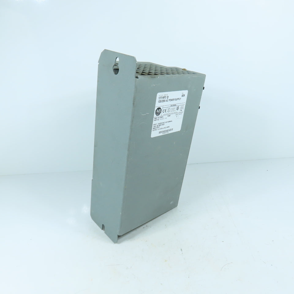 Allen-Bradley 1771-P7 PLC Power Supply 120/220VAC 5VDC 16A Series D