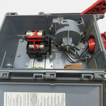 Hubbell HBL430MIF7W 30A 480V 15Hp Max Fused Mechanical Interlock