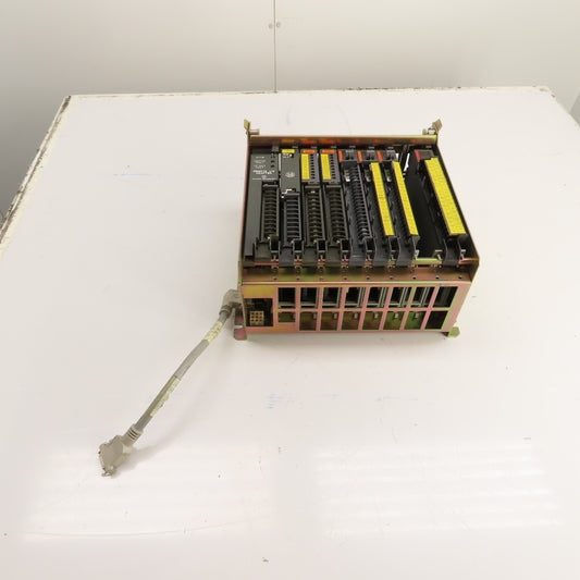 Allen-Bradley 1771-A2B PLC I/O System W/ 1771-ASB 1771-OFE1 1771-OW 1771-OAD