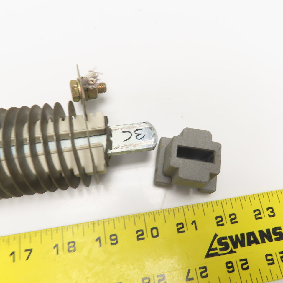 24A-1.7 Spiral Wound Resistor W/ Ceramic Mounts GG771-000 17" OAL