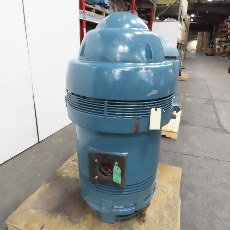 U.S. Motors HU 200HP 3Ph AC Vertical Motor 440V 1800RPM 1504PH Frame