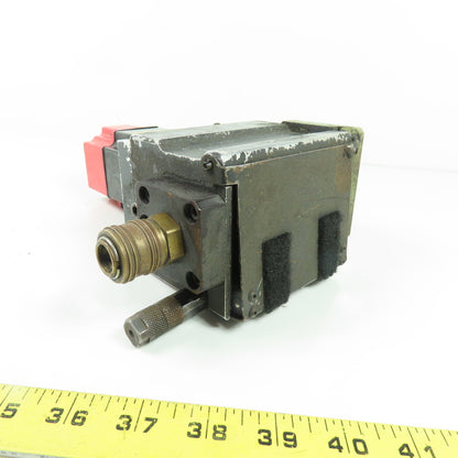 FANUC A06B-0115-B075#0008 0.2KW 3-Phase AC Servo Motor 200-240V W/ Wire Feeder