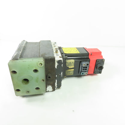 FANUC A06B-0115-B075#0008 0.2KW 3-Phase AC Servo Motor 200-240V W/ Wire Feeder